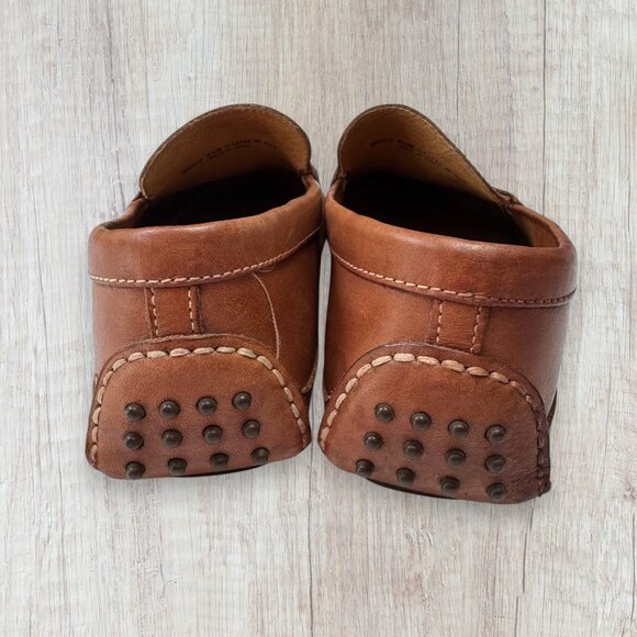 Cole Haan Brown Leather Penny Loafers Driving Moccasins Men’s 8.5 - Picture 8 of 8